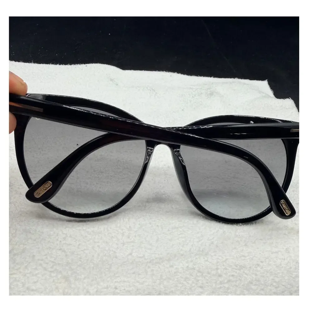 Tom Ford TF787 Maxim Black Cat Eye Sunglasses 59-16 Italy frames